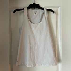 Athleta White Workout Tank Top Size Small